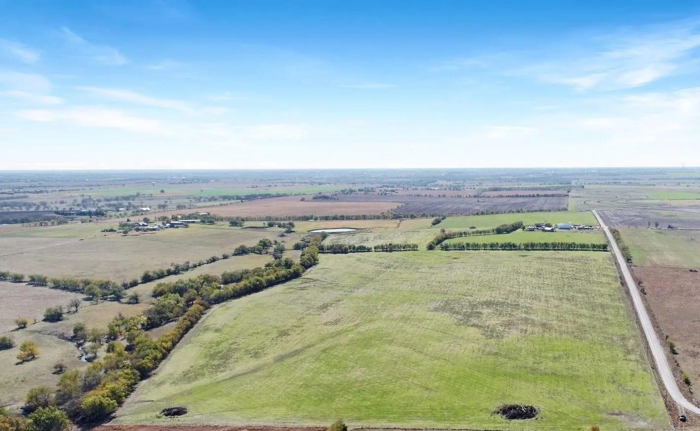 Aerial view of land propert 4