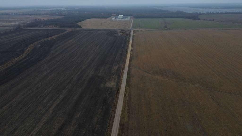 Aerial view of land property 1